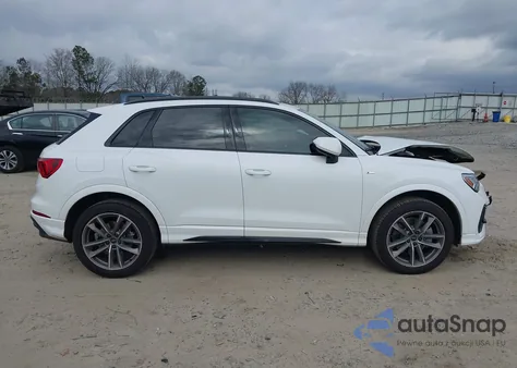 2024 Audi Q3 Premium 45 Tfsi S Line Quattro Tiptronic z USA, uszkodzony, nr VIN WA1DECF36R1208827